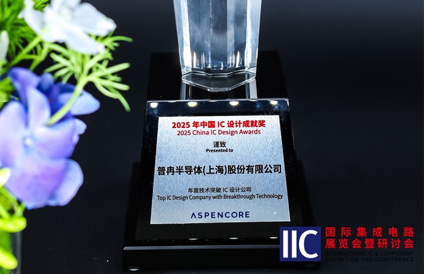 龙八国际半导体斩获IIC 2025年度技术突破奖！用"芯"定义未来